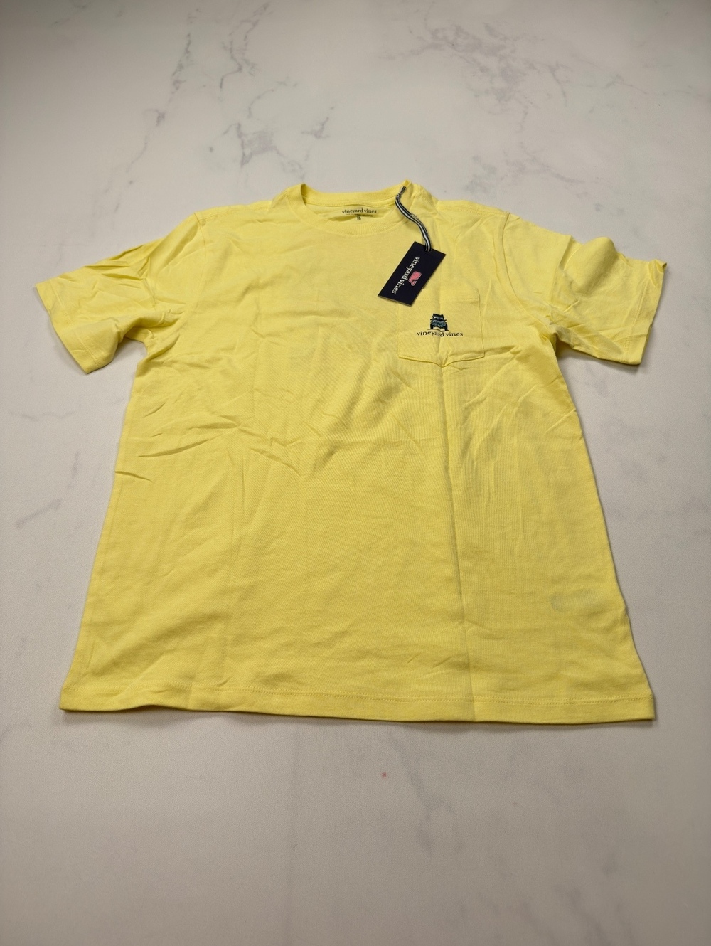 vineyard vines T-Shirt Yellow Graphic Print - Boys XL